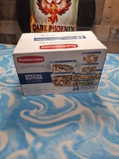 Rubbermaid 26pc Blue Food Storage Container Set w/Vented Easy Find Lids