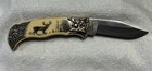 Single Blade Folding Buck Theme Knife 390K-4 — photo 5