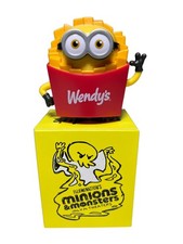Wendy s x Minions Monsters Adult Meal 3" Minion Fries Figure 2026 RARE C