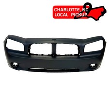 Front Bumper Cover For 2006-2010 Dodge Charger Se Sxt Primed 4806179ae - Clt