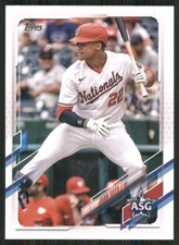 2021 Topps Update MLB All-Stars #ASG-3 Juan Soto Washington Nationals 52394