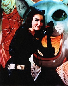 Julie Newmar Autographed Glossy Photo - Purr...fect - Catwoman 8 x 10!