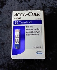 Accu Chek Aviva Blutzuckerteststreifen (1x 50 St.) OVP / Neu MHD 31.01.2027