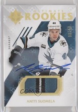 2018 Upper Deck Ultimate Collection Rookies 99/99 Antti Suomela Patch Auto um0