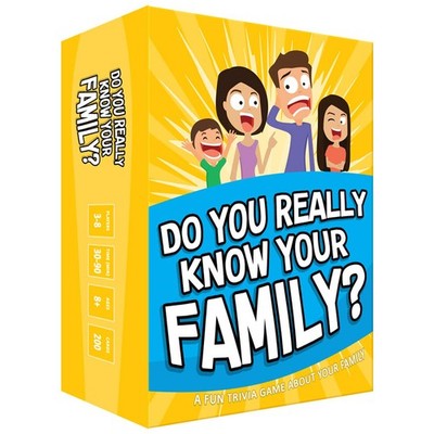 Do You Really Know Your Family? A Fun Family Game Filled with Conversation Star