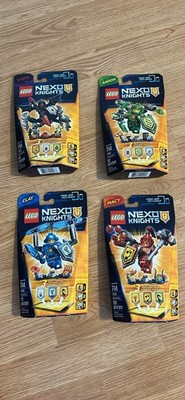 Lot of Brand New LEGO NEXO KNIGHT Castle Sets Clay, Macy, Aaron, Lavaria  70332