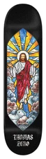ZERO Jamie Thomas Stained Glass Jesus 8.25 Skateboard Deck