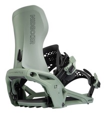 Nidecker LT SuperMatic Drop In Snowboard Bindings Olive Large 8.0-10.5