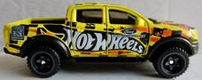 HOT WHEELS 2019 FORD RANGER RAPTOR #185 FROM THE 2019 HOT TRUCKS SERIES YELLOW