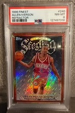 1996-97 Topps Finest Basketball Cards 24