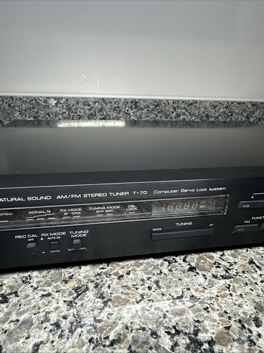 YAMAHA T-70 NS SERIES AM/FM STEREO TUNER - Tested & Working | eBay