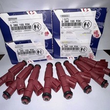 8pcs Oem 0280155934 Fuel Injectors For 00-03 Dodge Ram 1500 2500 3500 5.9l