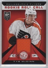 2013-14 Totally Certified Rookie Roll Call Red Jersey Tye McGinn #RR-TMG 7p4