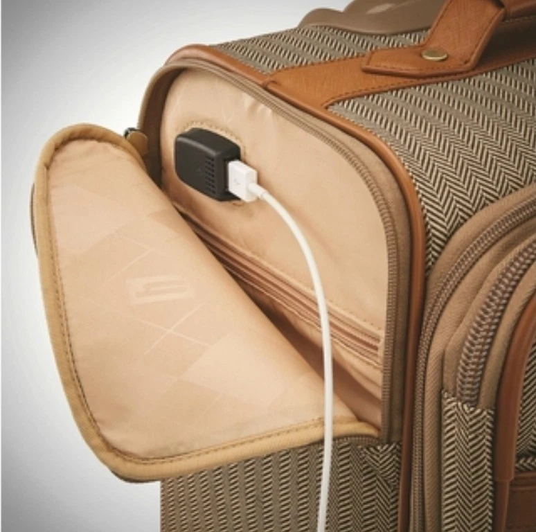 Maleta de mano Hartmann Herringbone 21,5 pulgadas - negra Foto 3 de 3