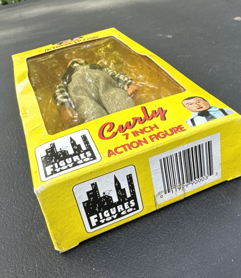 Vintage Three Stooges Curly Howard Action Figure - Image 2 of 4