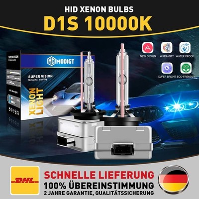 2x D1S SuperVision 35W 85V 10000K Xenon Brenner Lampe Licht Scheinwerfer für BMW