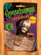 R.L. Stine Goosebumps Goosemarks (Bookmark) Curly The Skeleton *NEW*