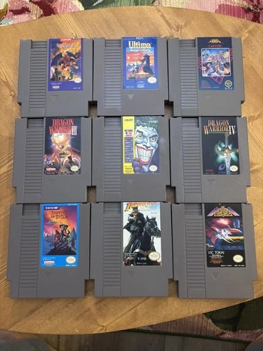 Nintendo NES Games - Top Shelf Collector Quality