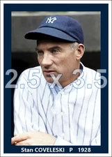 Stan Coveleski - 1928 New York Yankees - choose a style - colorized print