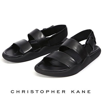 Christopher Kane Herren Leder Sandalen S141 R6S11 1000 17106230