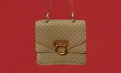 Super cute double flap Macadam Celine monogram bag , gold hardware
