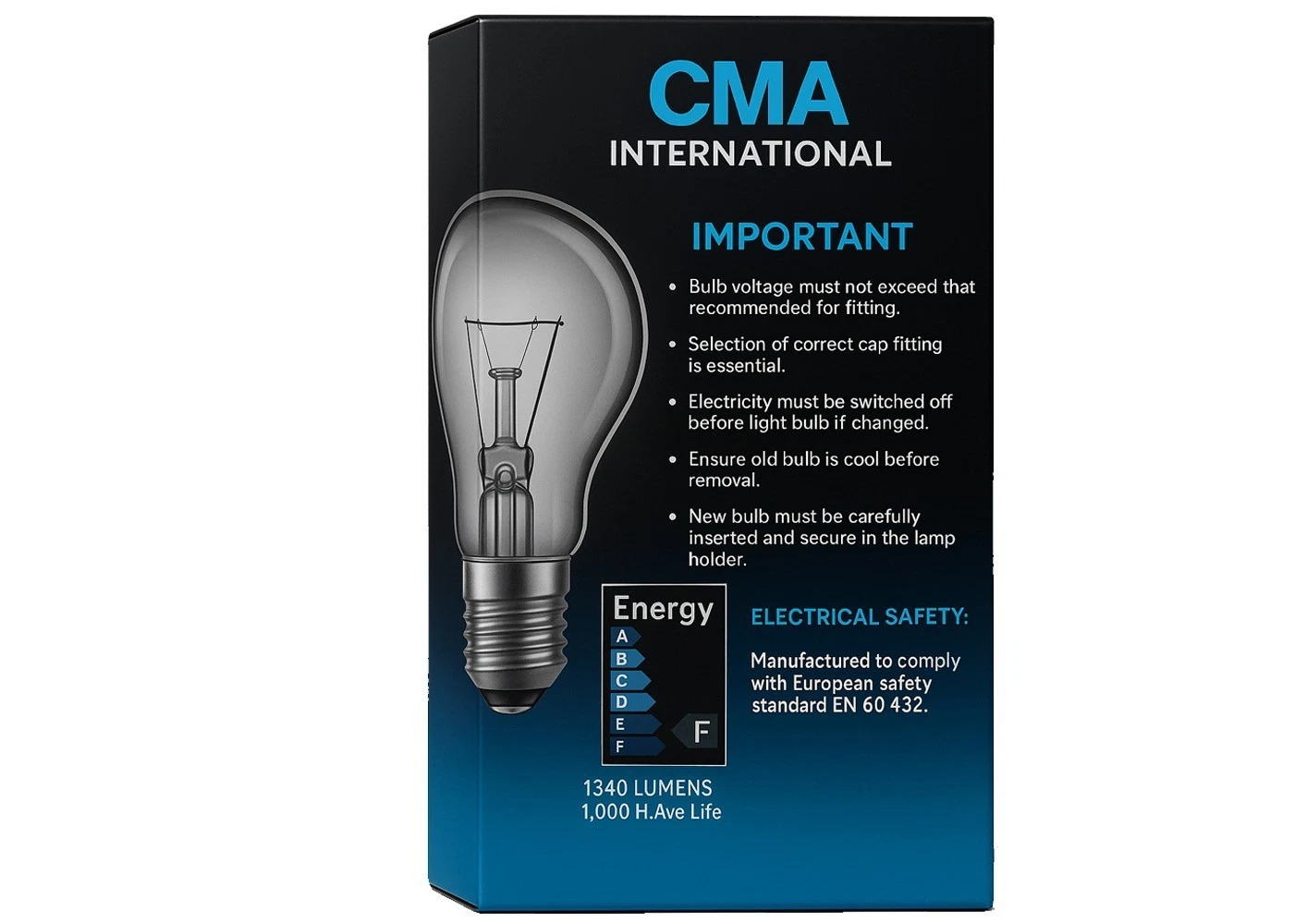 10x 100 Watt GLS CLEAR LIGHT BULBS BC B22 BAYONET CAP OLD STYLE 100w Pack FREE S - Picture 5 of 6
