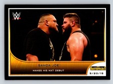 2016 Topps WWE Road to Wrestlemania #95 Samoa Joe