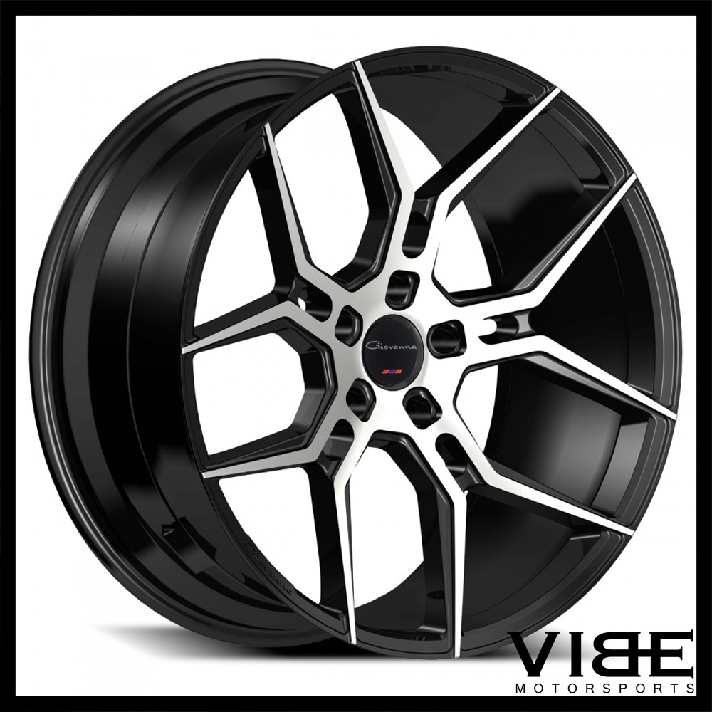 24" GIOVANNA HALEB MACHINED CONCAVE WHEELS RIMS FITS ROLLS ROYCE GHOST