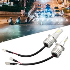 Fendinebbia LED Bianco Lampada X Attacchi H Fendinebbia Lega Alluminio