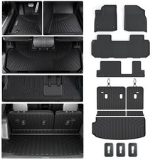 Floor Mat for 2018-2022 2023 Chevrolet Chevy Traverse 8 Seats 2 Row Bucket Se...