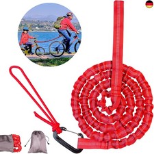Fahrrad Abschleppseil, Abschleppgurt Elastisch, Tragfähigkeit 500 lbs, 