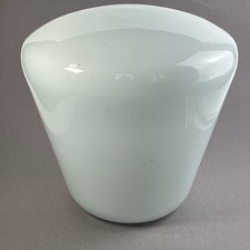 Lampenschirm Bauhaus Kegel Lampenglas für Industrie Pendelleuchte weiß vintage