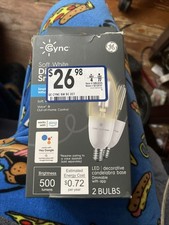 Cync by GE, soft white Direct Connect Smart Bulb 6300 open box