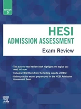 Admission Assessment Exam Review by HESI (2021, Trade Paperback)