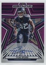 2024 Panini Rookies & Stars Purple Signatures 22/25 Tyjae Spears #95 Auto b6y