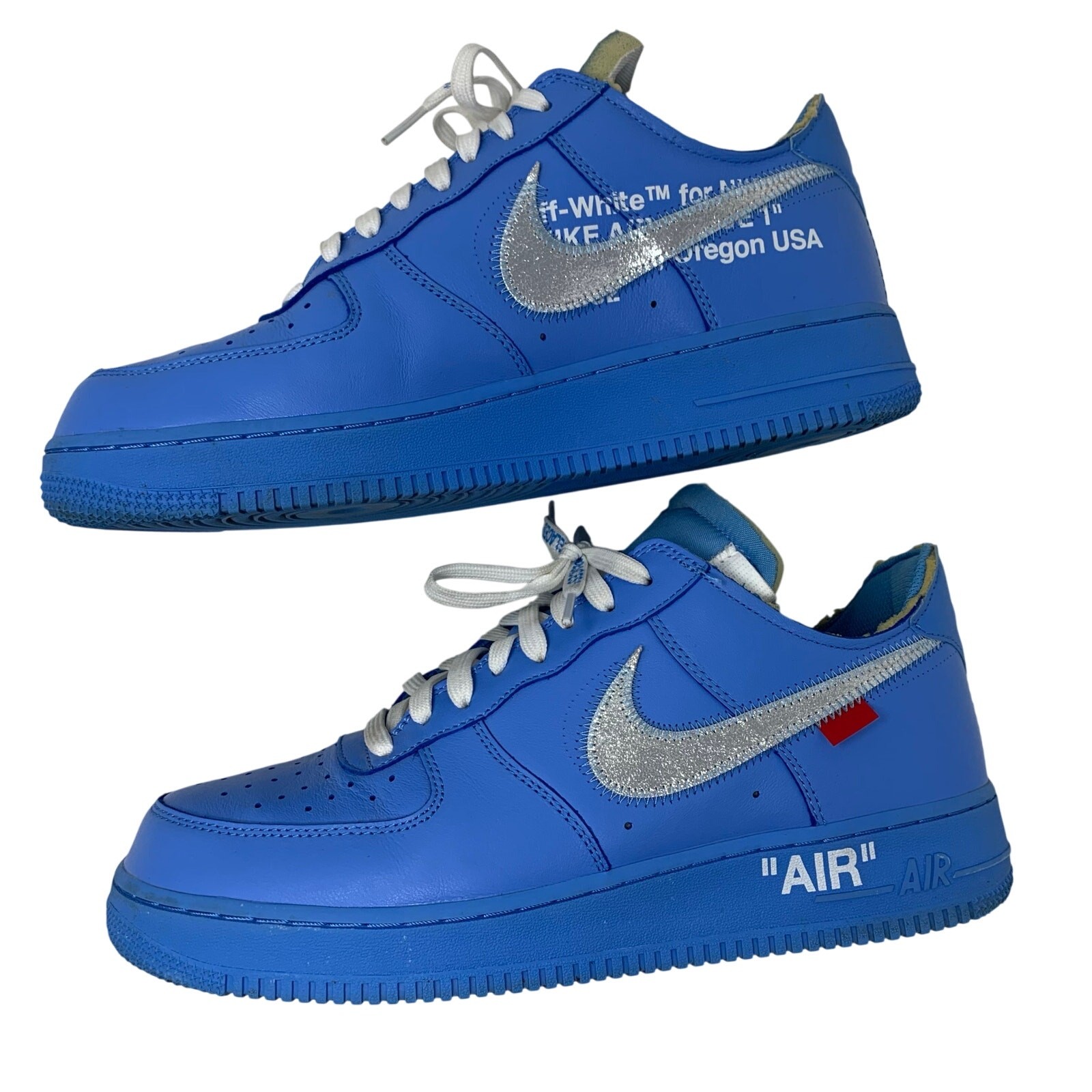 OFF WHITE X NIKE Nike Off White x Air Force 1 Low '07 'MCA' Virgil Abloh Uomo Taglia 12