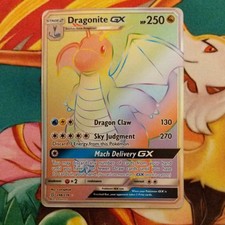dragonite gx pokemon card value Crystalcommerce - 152/236 - Ultra Rare - Unified Minds Trading Moderately Played Dragonite Pokemon Card Prices &