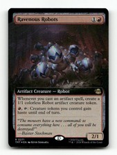 Ravenous Robots (Extended Art) 0271 Teenage Mutant Ninja Turtles MTG Foil NM