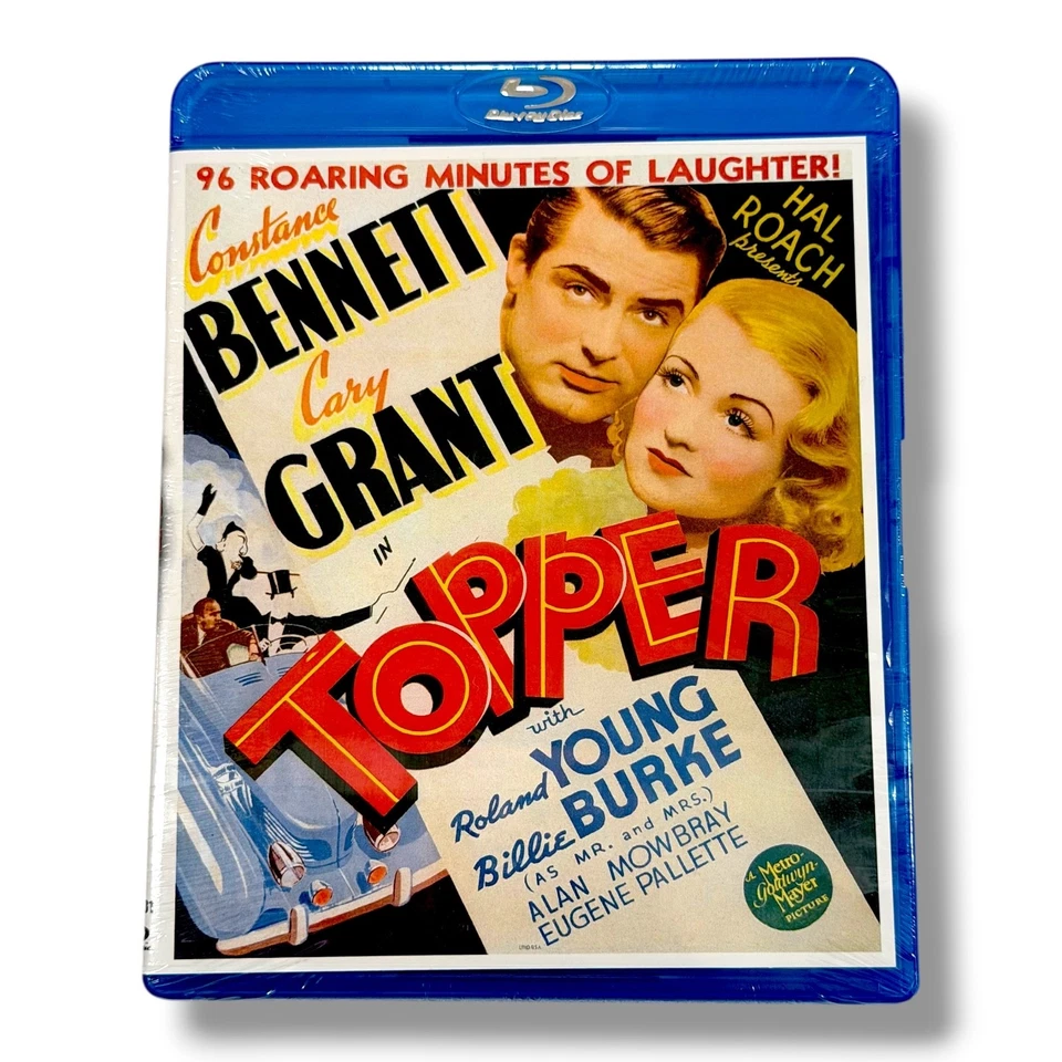 Topper Blu-ray, 1937, US Import, New + Sealed, Cary Grant, Freepost - Image 2 of 4