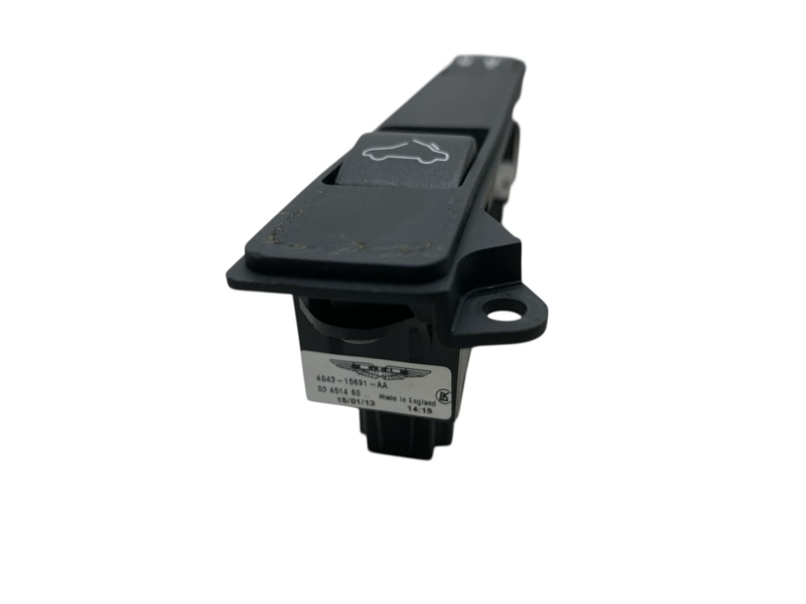 2013-2016 Aston Martin DB9 Oem Convertible Roof & Master Lock Switch Panel