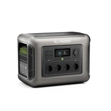 Portable Power Station R1500 1152Wh Lifepo4 Battery with 1800W (3000W Peak) AC O