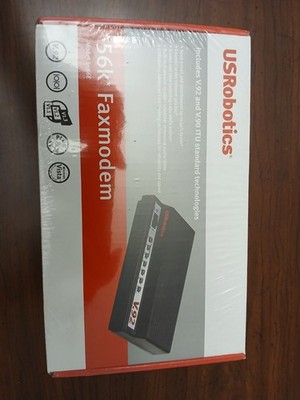 USRobotics USR5686E 56k V.92 & V.90 ITU Standard tech FaxModem New in Box 5686E