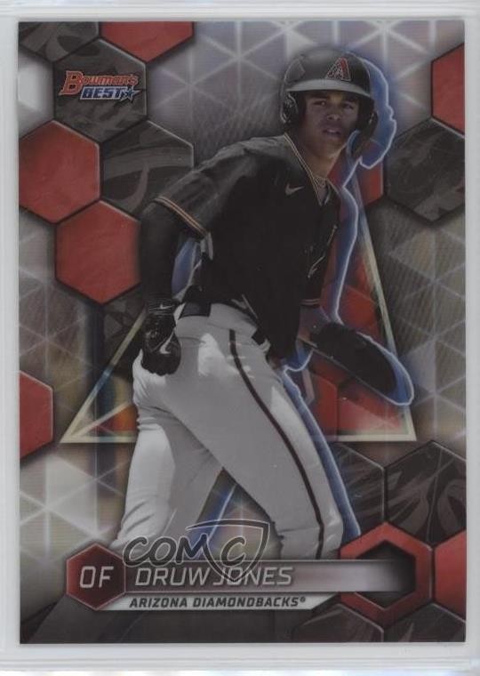 2023 Bowman's Best Top Prospects Refractor Druw Jones #TP-8 r4p