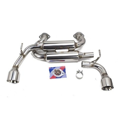 Rev9 FlowMAXX SS Axle-Back Exhaust Free Flow For Infiniti Q60 CV37 3.0T 2017-22