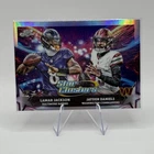 2025 Topps Cosmic Chrome Jayden Daniels/Lamar Jackson Base (RAW)