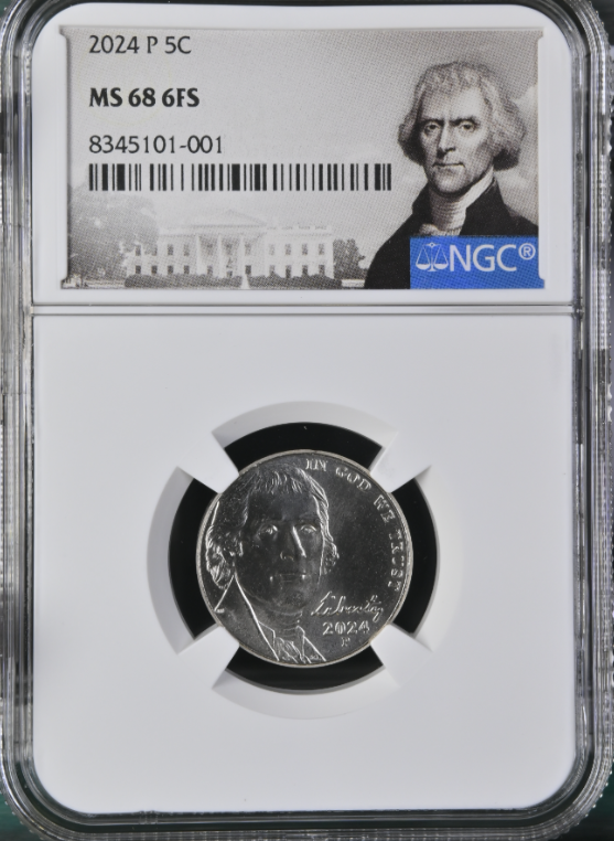 2024 P Jefferson Nickel 5¢ NGC MS 68 6FS | eBay