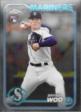 2024 Topps Chrome - Bryan Woo #172 (RC)