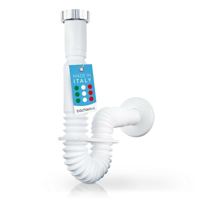 Bächlein flexibler Ablaufschlauch fürs Waschbecken - G 1 1/4'' x 32 mm 