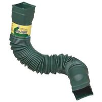 Lot Of 12 Green Flex-a-spout Downspout Extension 85011 Adds Up To 55 Lot Of 12 Green Flex-a-spout Downspout Extension 85011 Adds Up To 55