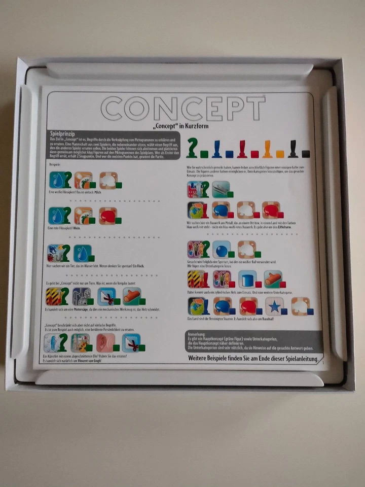 Concept Familien Standardspiel, ab 10 Jahren, 4-12 Spieler, neuwertig - Bild 2 von 4